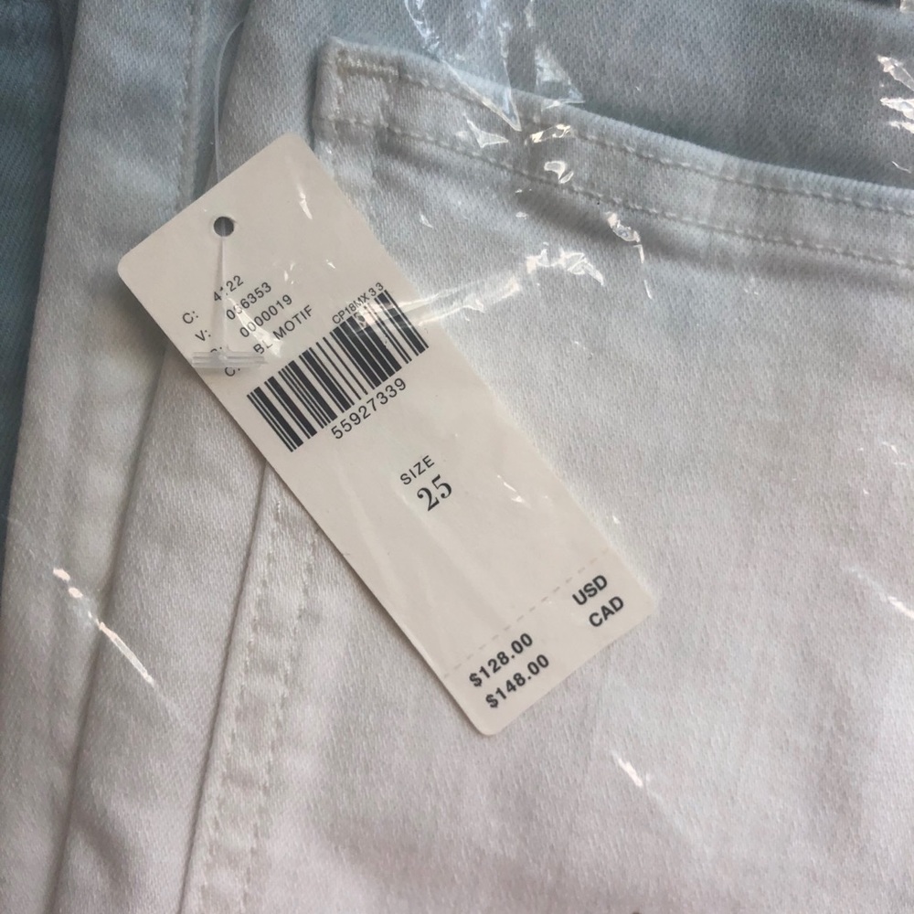 Anthropologie Ultra High-Rise Dip-Dyed Slim Jeans - Picture 6 of 8
